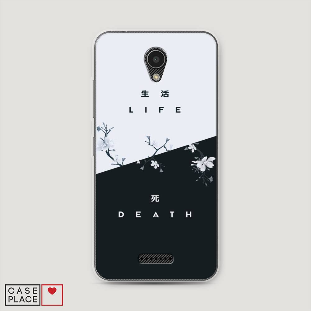 

Чехол Awog на Lenovo Vibe B / Леново Vibe B "Life and death", 112450-7