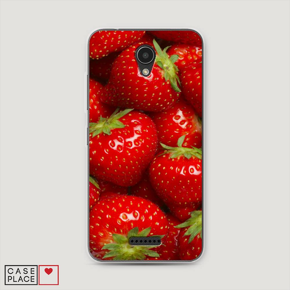 

Чехол Awog на Lenovo Vibe B / Леново Vibe B "Клубника", 112450-10