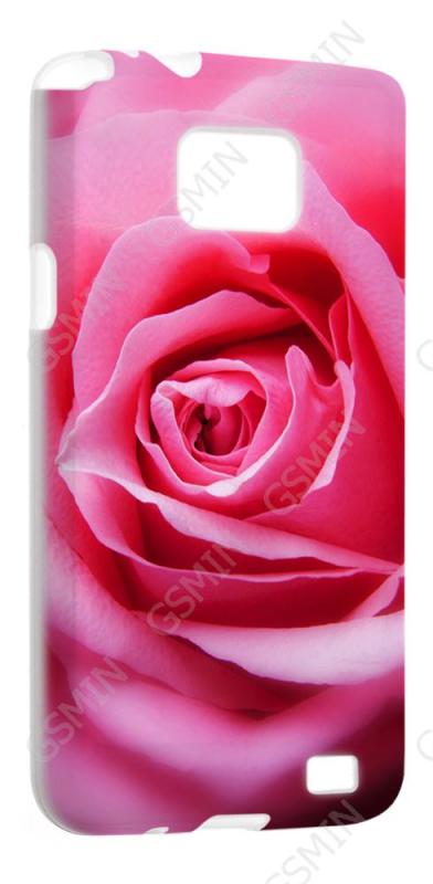 

Чехол NoBrand для Samsung Galaxy S2 Plus Дизайн 95, Белый