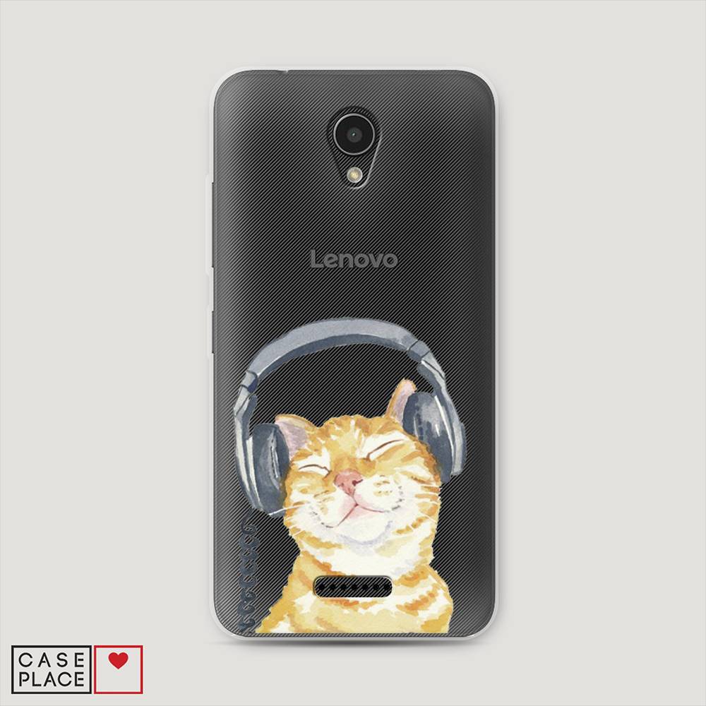 

Чехол Awog "Кот меломан" для Lenovo Vibe B