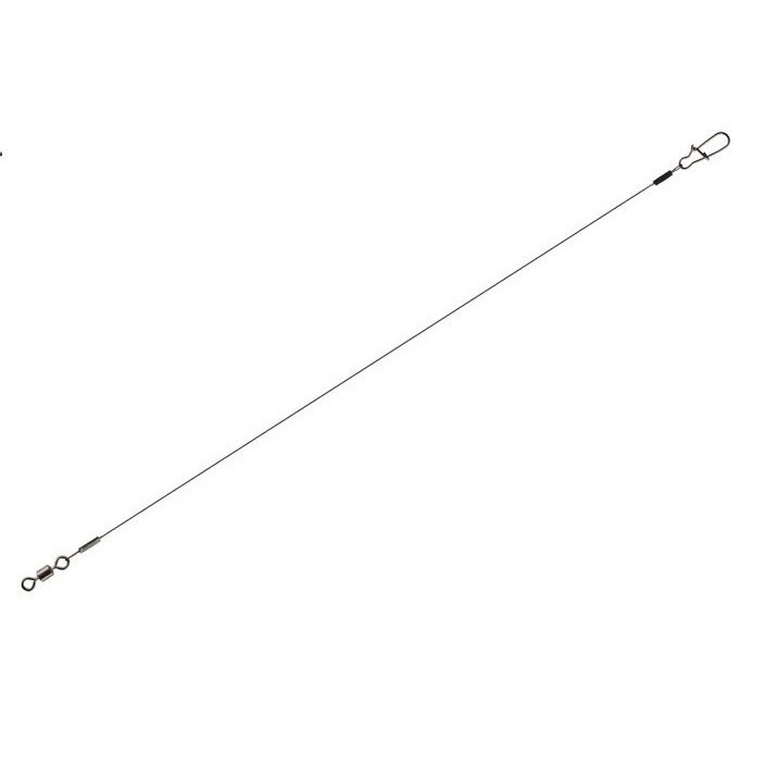 

Рыболовный поводок Sprut 25 см, 15 кг, сталь, 9 шт., Серебристый, Classic 1x7