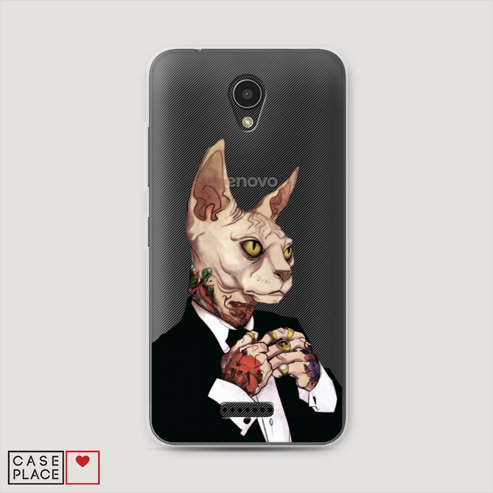 

Чехол Awog на Lenovo Vibe B / Леново Vibe B "Татуированный сфинкс", 112450-7