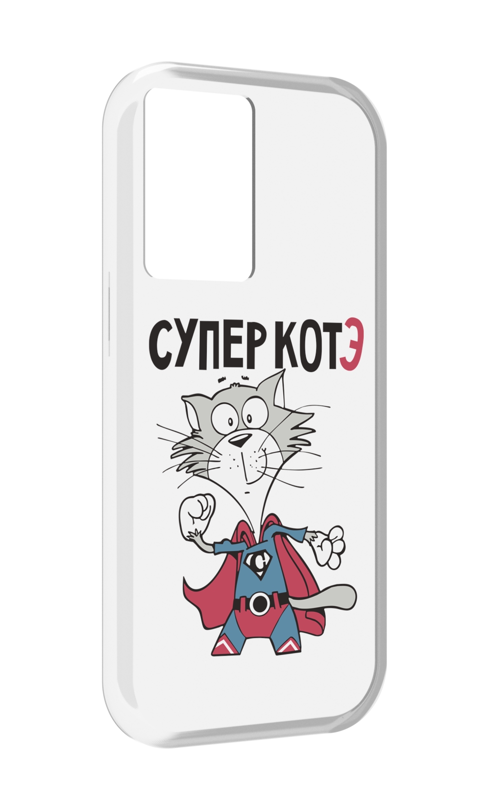 

Чехол MyPads супер-котэ для OnePlus Nord N20 SE, Прозрачный, Tocco
