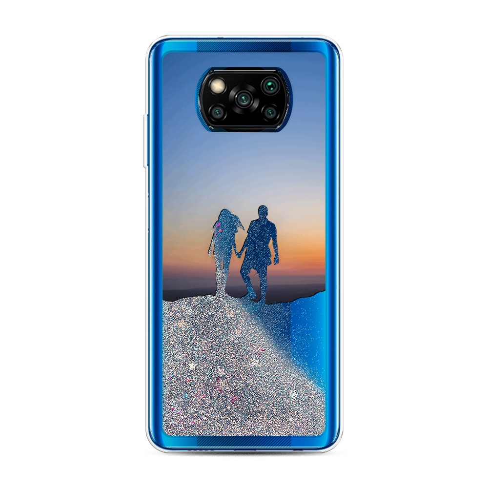 

Чехол Awog на Poco X3/X3 Pro "Пара на краю света", Разноцветный, 39291-1