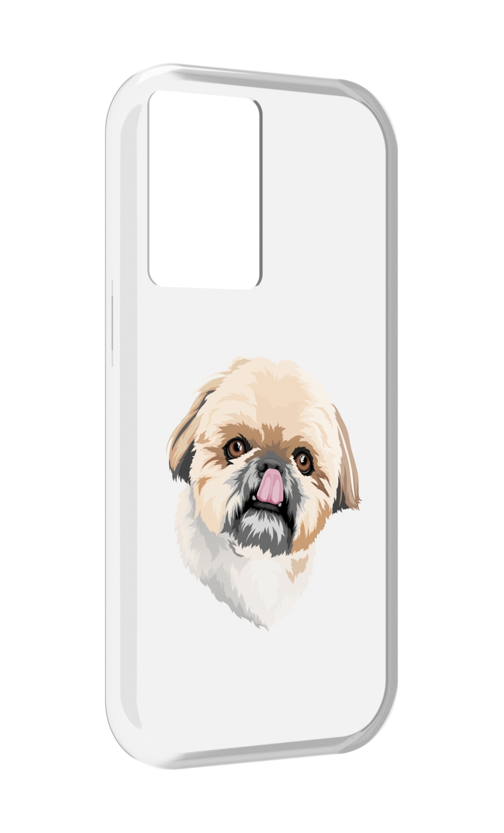 

Чехол MyPads собачка-с-язычком для OnePlus Nord N20 SE, Прозрачный, Tocco