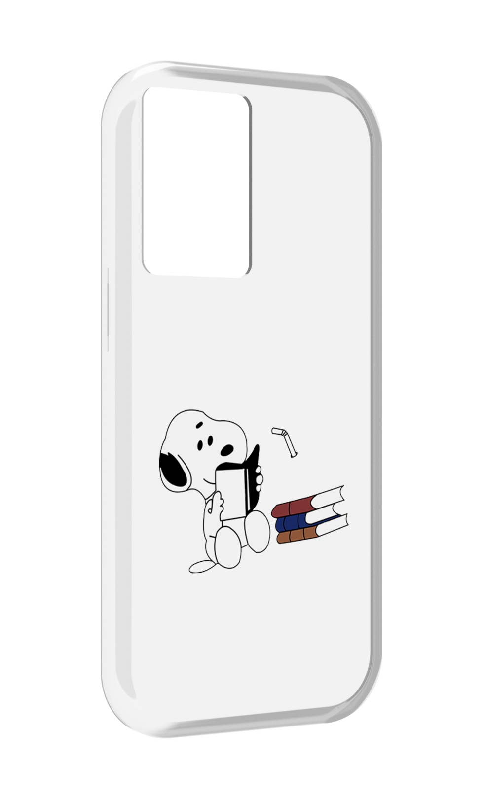 

Чехол MyPads собака-с-книжками для OnePlus Nord N20 SE, Прозрачный, Tocco