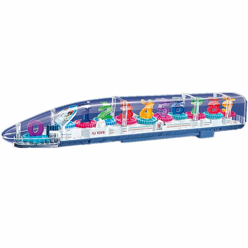 Прозрачная игрушка с шестеренками SABAUN Поезд 148362837