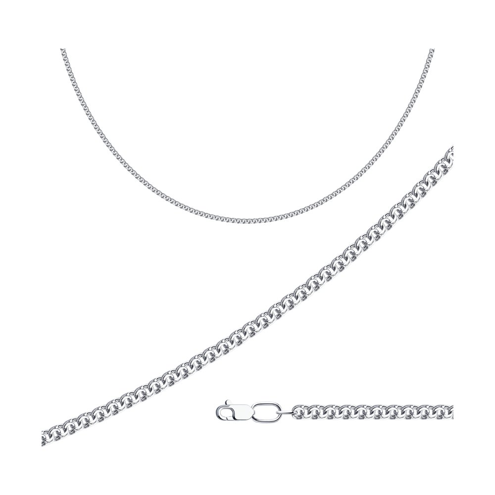 

Цепочка из серебра 65 см SOKOLOV 968140454, 968140454