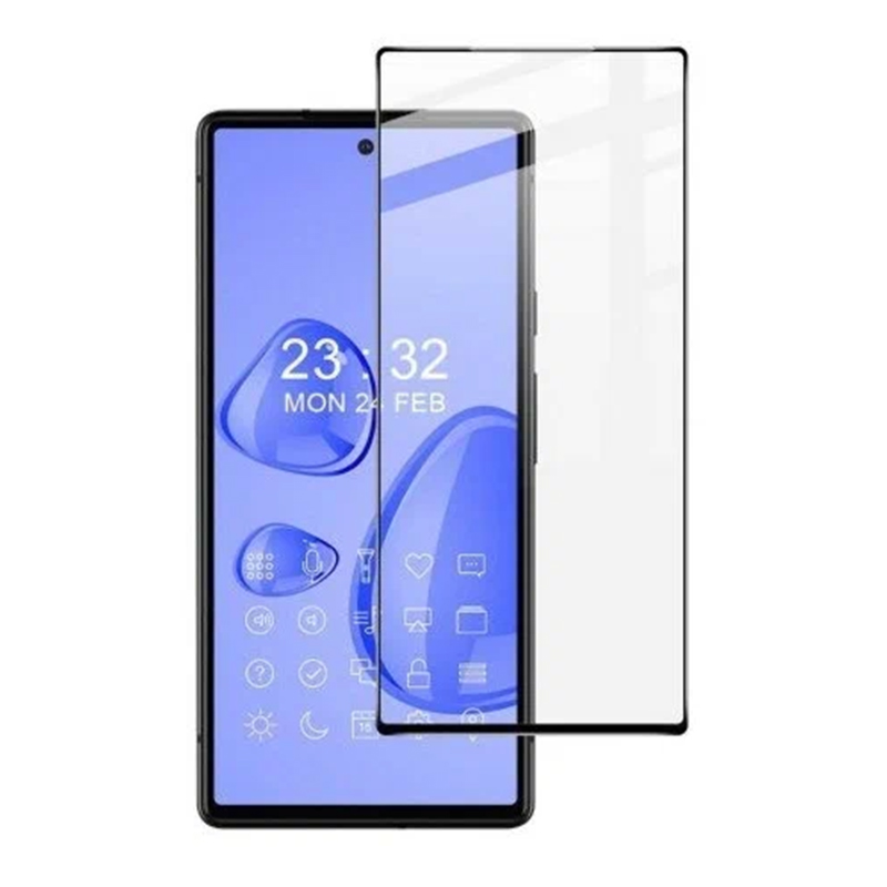 

Защитное стекло на Google Pixel 6A, черное, X-CASE