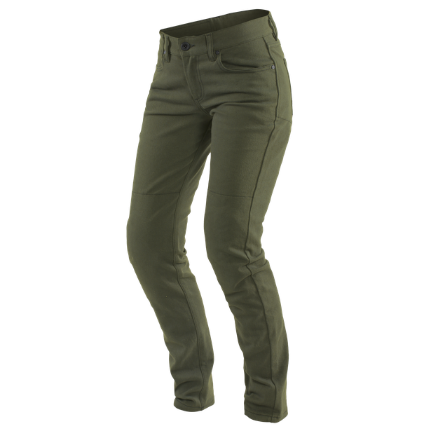 Джинсы женские Dainese CLASSIC SLIM LADY TEX PANTS Olive (р.30)