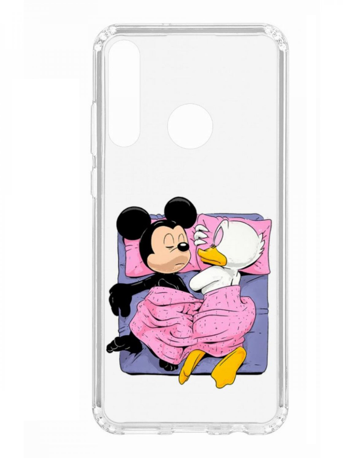 Чехол для смартфона Huawei Y6p 2020 КRUЧЕ Print прозрачный с принтом