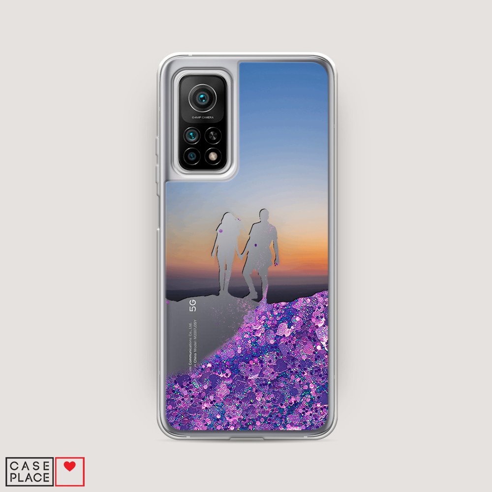 

Чехол Awog на Xiaomi Mi 10T "Пара на краю света", Разноцветный, 39392-1