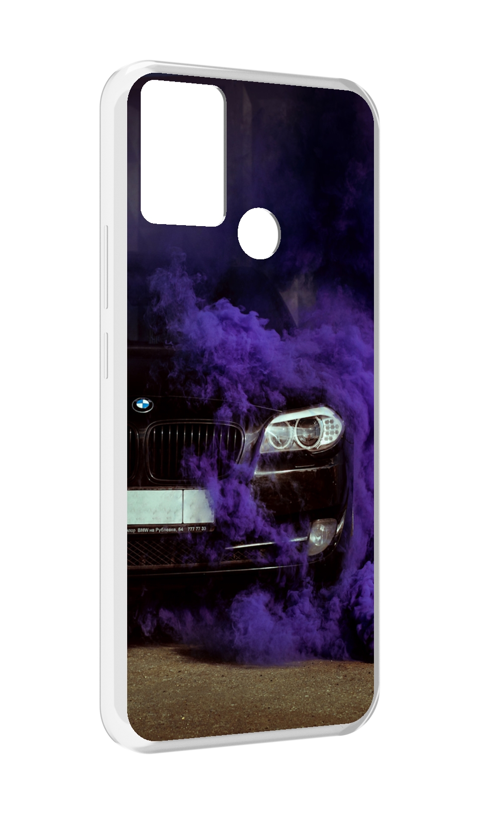 

Чехол MyPads бмв-с-фиолетовым-дымом мужской для Infinix Hot 11 Play, Прозрачный, Tocco