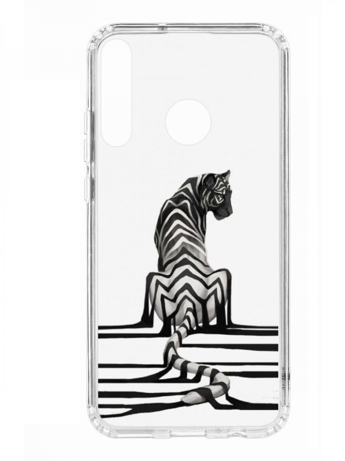 

Чехол для смартфона Huawei P40 Lite E КRUЧЕ Print прозрачный с принтом