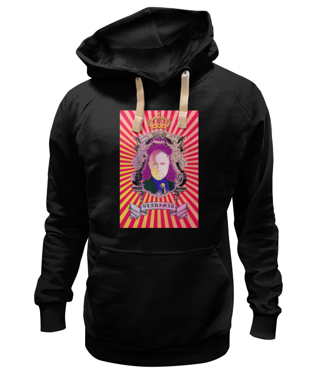 

Худи унисекс Printio Vladimir черное 2XL, Vladimir