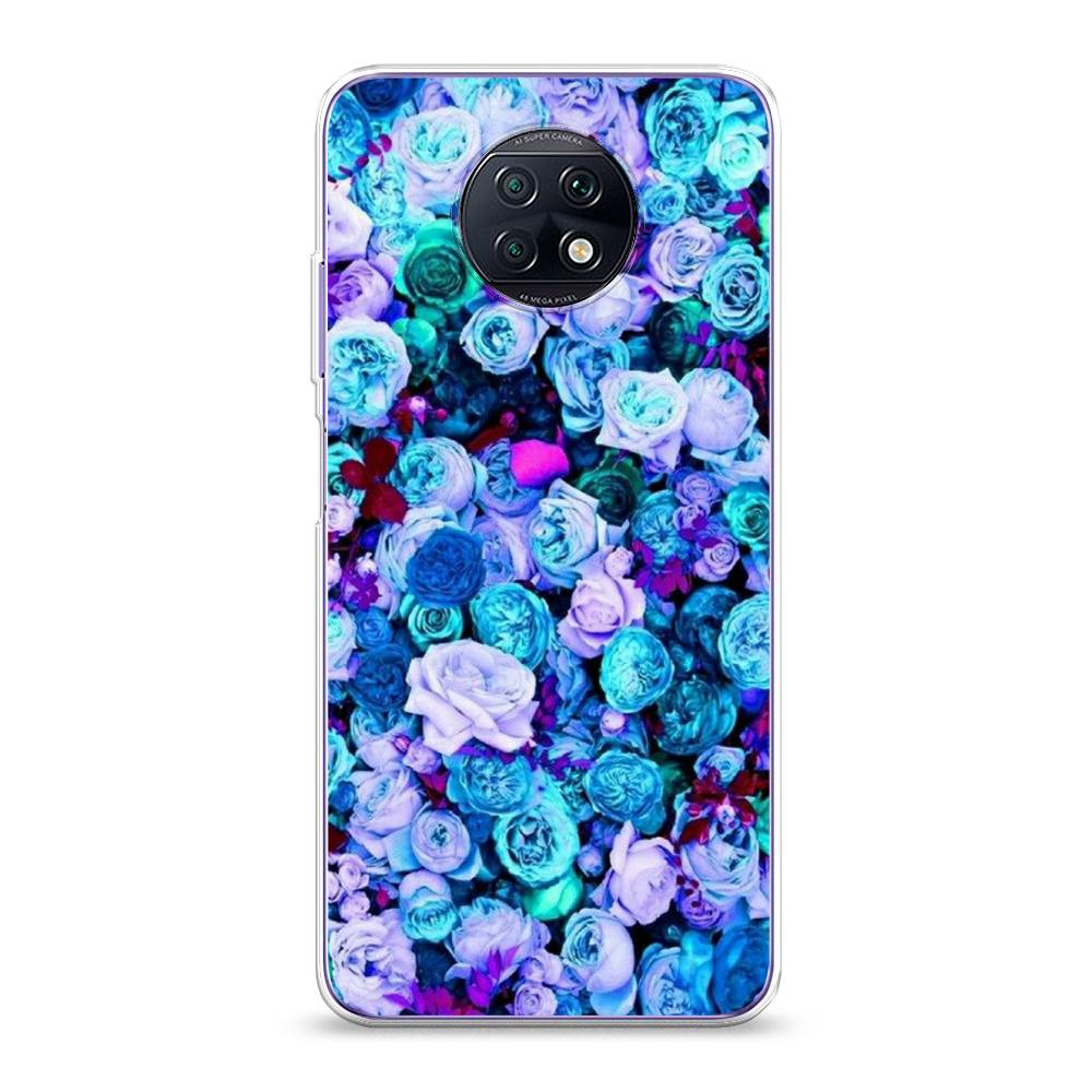 

Чехол на Xiaomi Redmi Note 9T "Цветочный ковер", Фиолетовый, 39650-2
