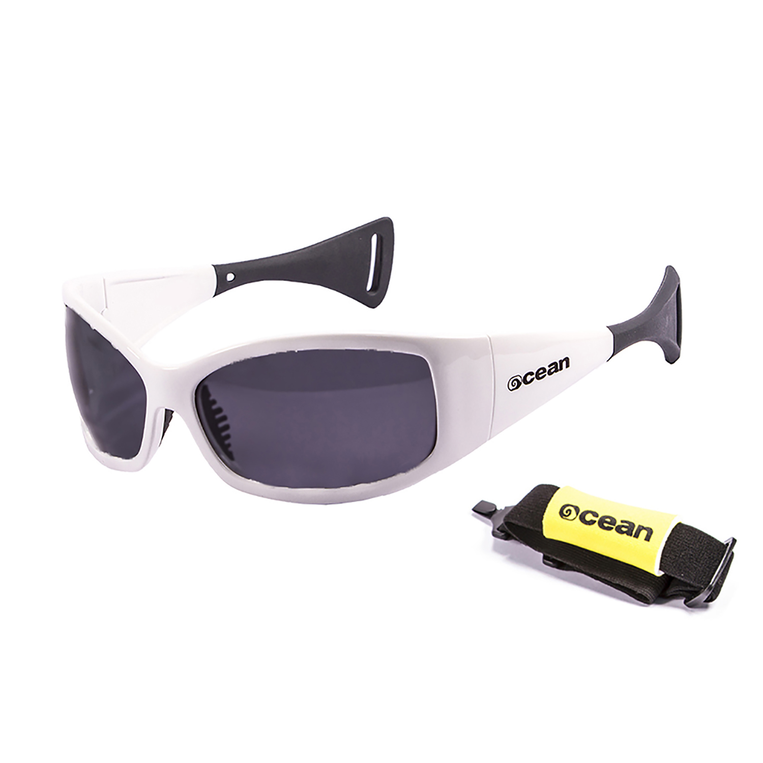 

Спортивные солнцезащитные очки унисекс Ocean Sunglasses Mentaway белые, Mentaway