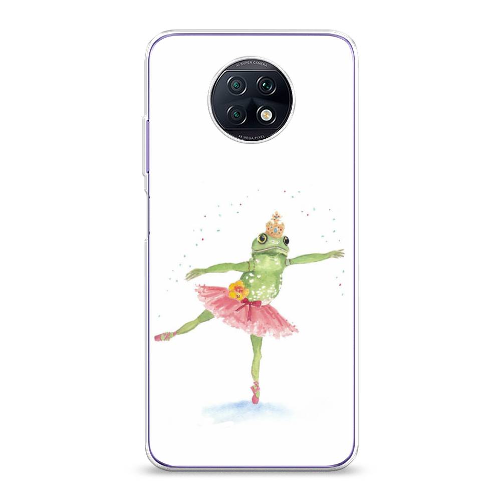 

Чехол на Xiaomi Redmi Note 9T "Лягушка-балерина", Зеленый, 39650-4