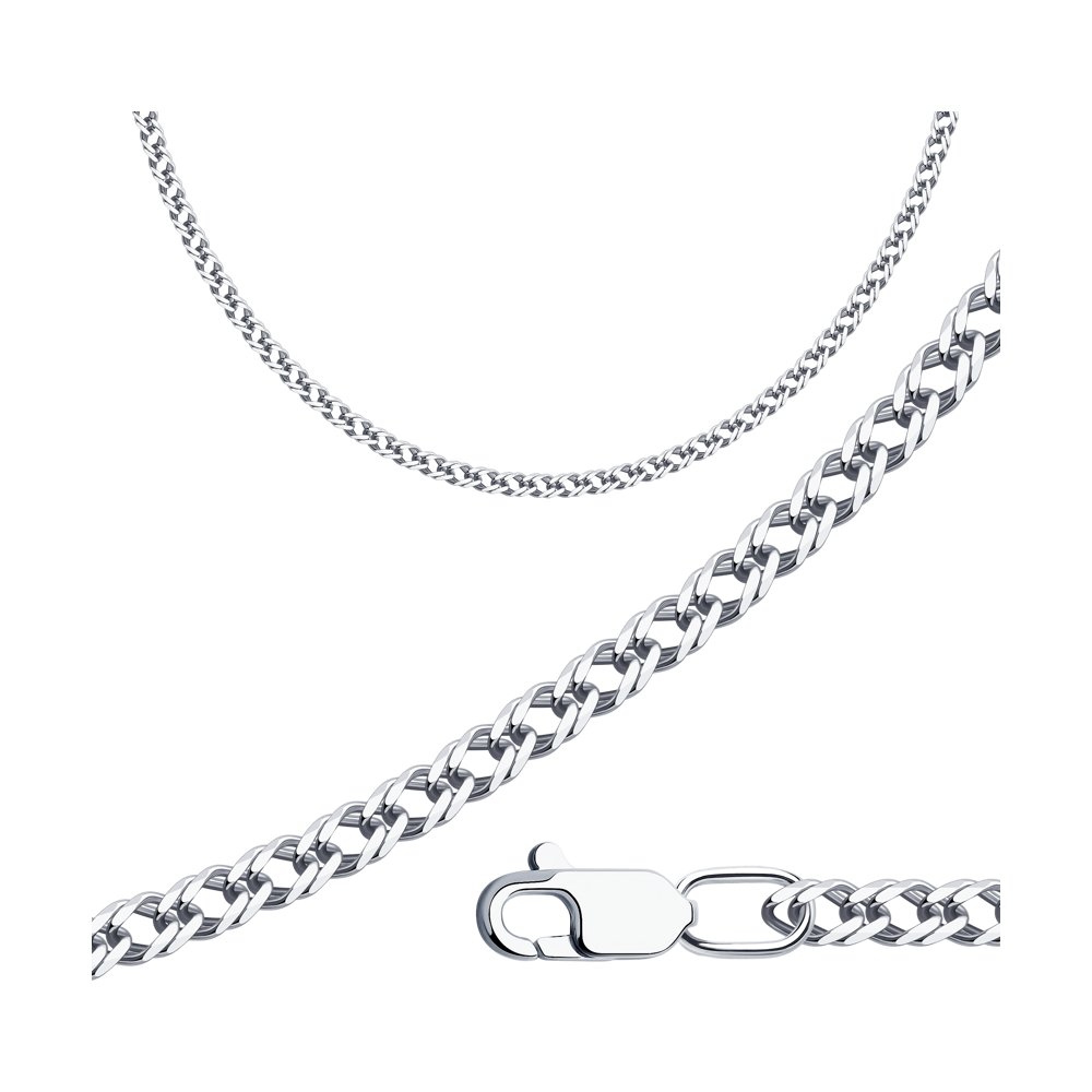 

Цепочка из серебра 40 см SOKOLOV 968040602, 968040602