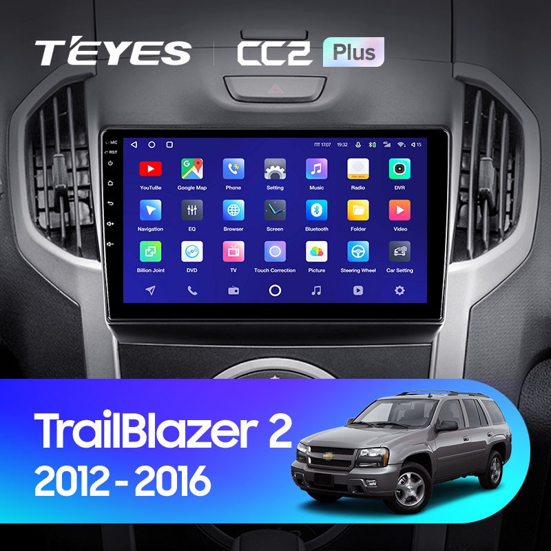 Штатная магнитола Teyes CC2 Plus 6128 Chevrolet TrailBlazer 2 2012-2015 4140000₽