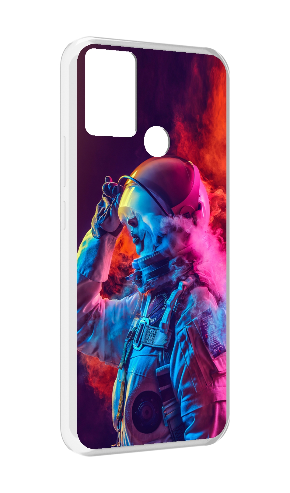 

Чехол MyPads астронавт в дыму для Infinix Hot 11 Play, Прозрачный, Tocco