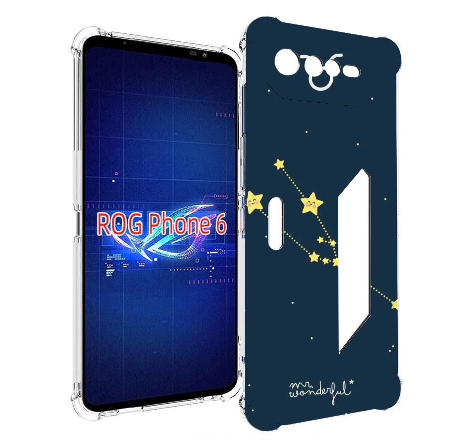 

Чехол MyPads знак-зодиака-телец-4 для Asus ROG Phone 6, Прозрачный, Tocco