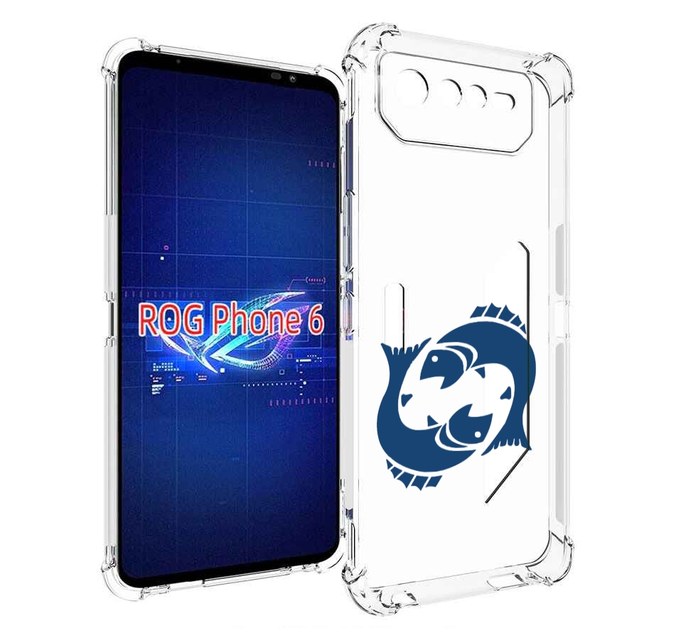 

Чехол MyPads знак-зодиака-рыбы-7 для Asus ROG Phone 6, Прозрачный, Tocco