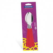 

Ложка Tramontina New Kolor, столовая, сталь/пластик, 23163/370-TR