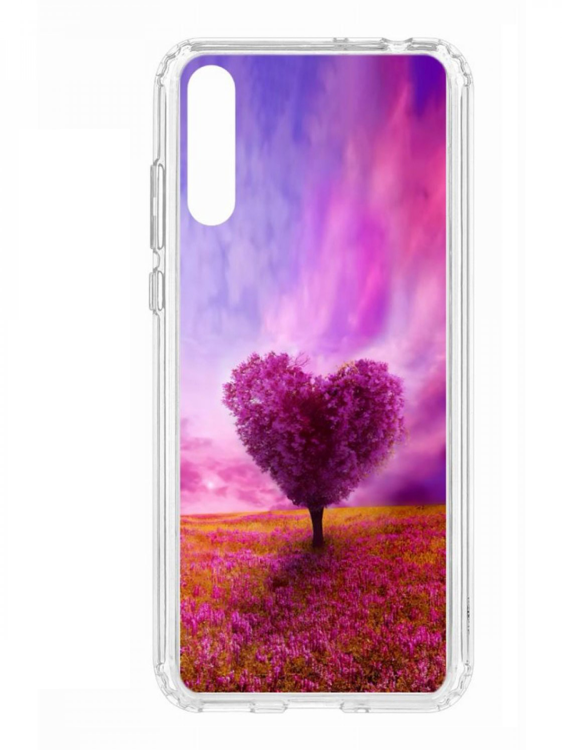 Чехол для смартфона Huawei Y8P КRUЧЕ Print прозрачный с принтом