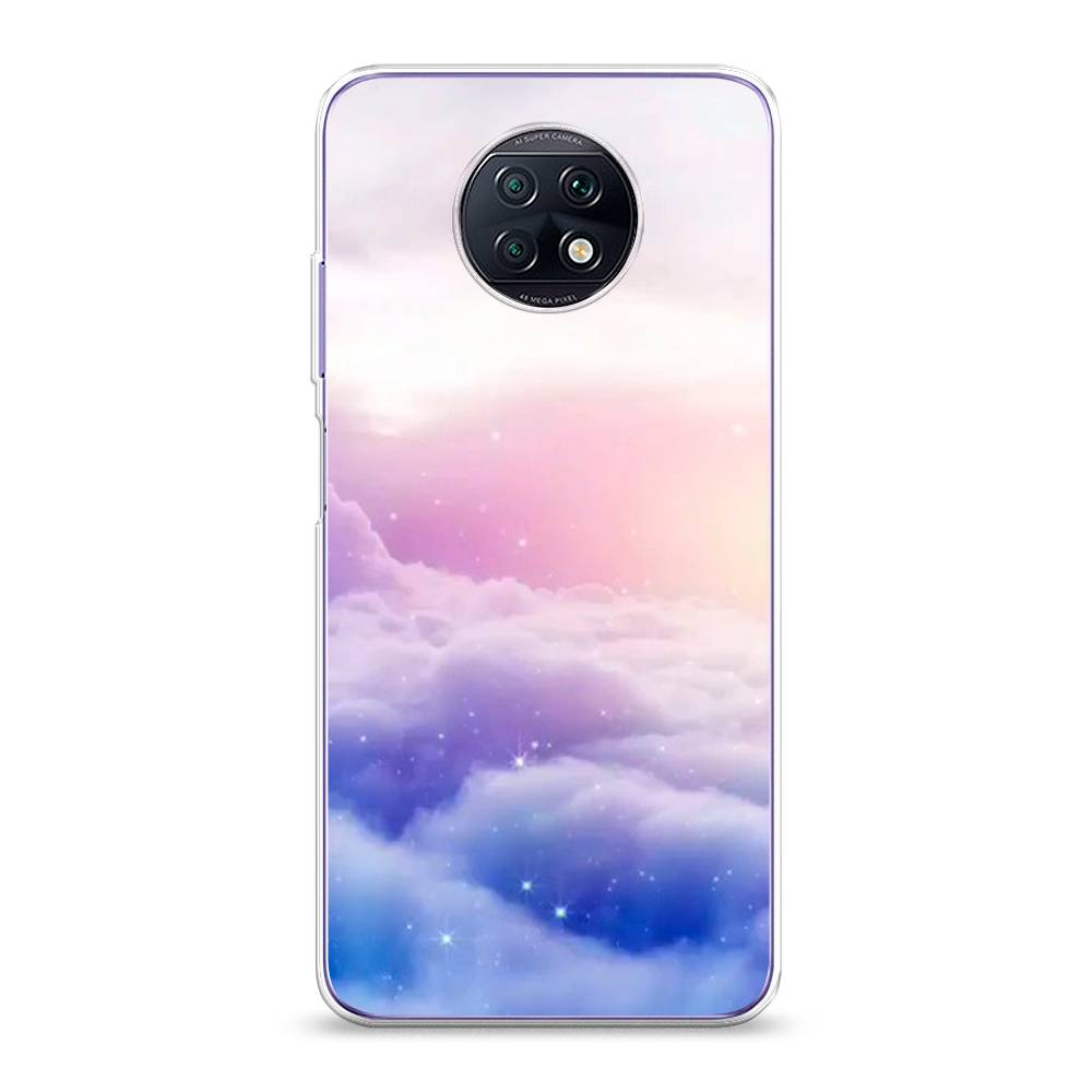 

Чехол на Xiaomi Redmi Note 9T "Небеса", Голубой;белый;розовый, 39650-2