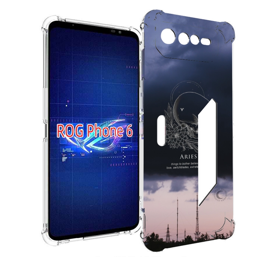 

Чехол MyPads знак-зодиака-овен-4 для Asus ROG Phone 6, Прозрачный, Tocco