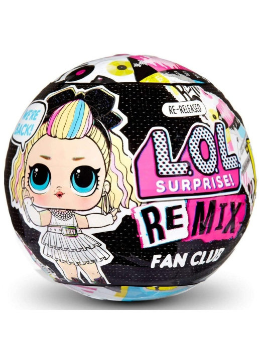 

Кукла L.O.L. Surprise Remix Fan Club - серия Клуб Фанатов 422563, 422563