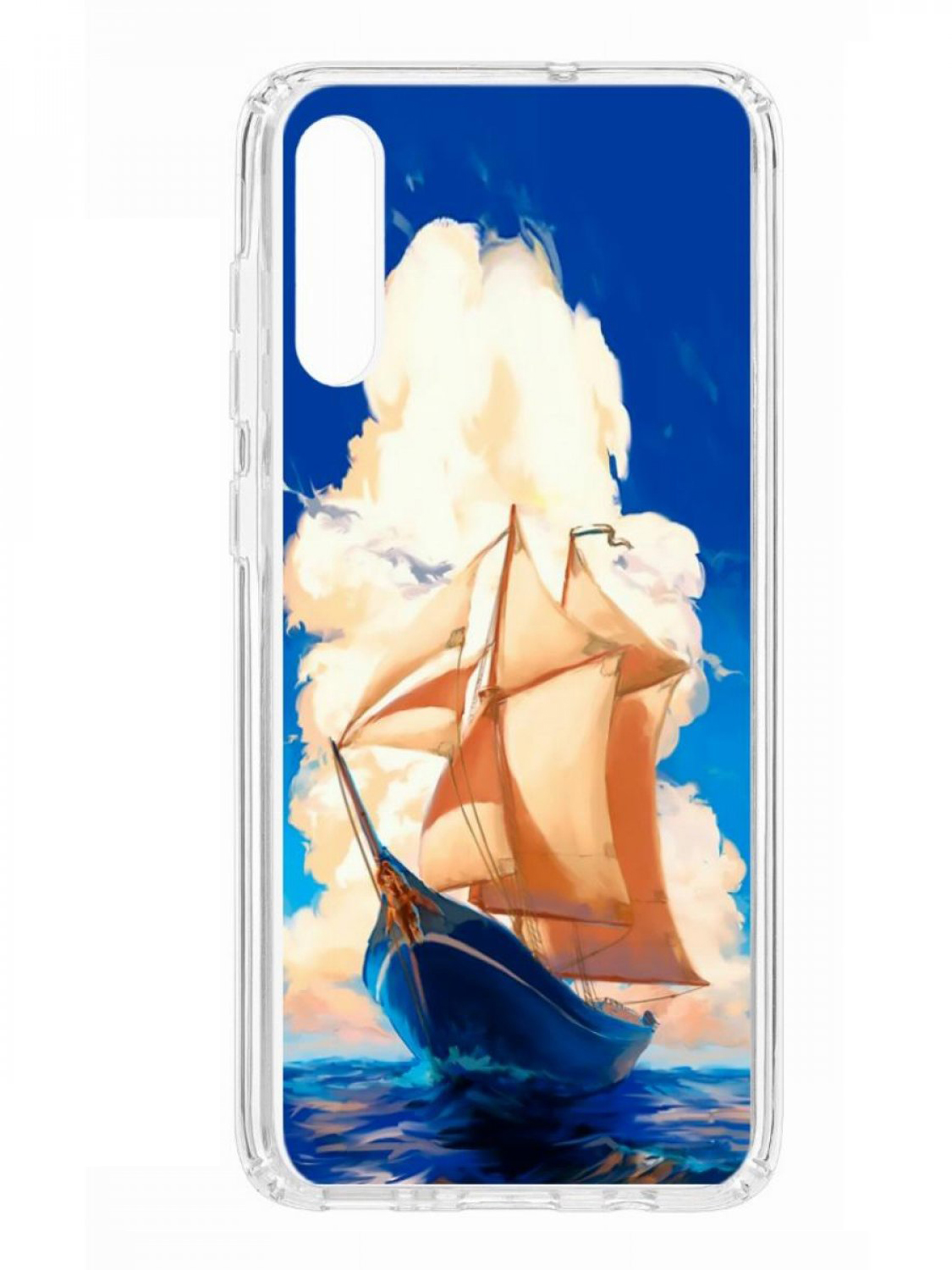 Чехол на Samsung Galaxy A70 2019 Kruche Print Парусник