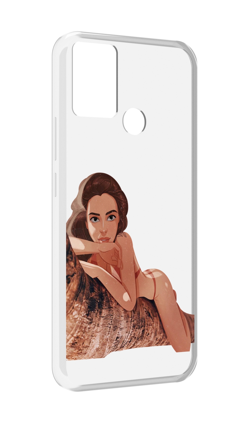 

Чехол MyPads амазонка-на-дереве для Infinix Hot 11 Play, Прозрачный, Tocco