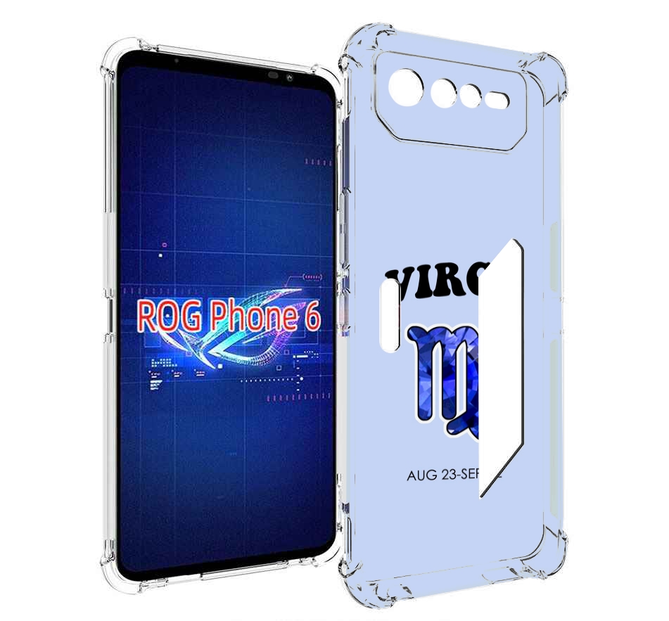 

Чехол MyPads знак-зодиака-дева-1 для Asus ROG Phone 6, Прозрачный, Tocco