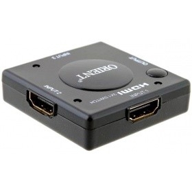 ORIENT HDMI Mini Switch HS0301L+, 3->1, HDMI 1.3b, HDTV1080p/1080i/720p, HDCP1.2, питание