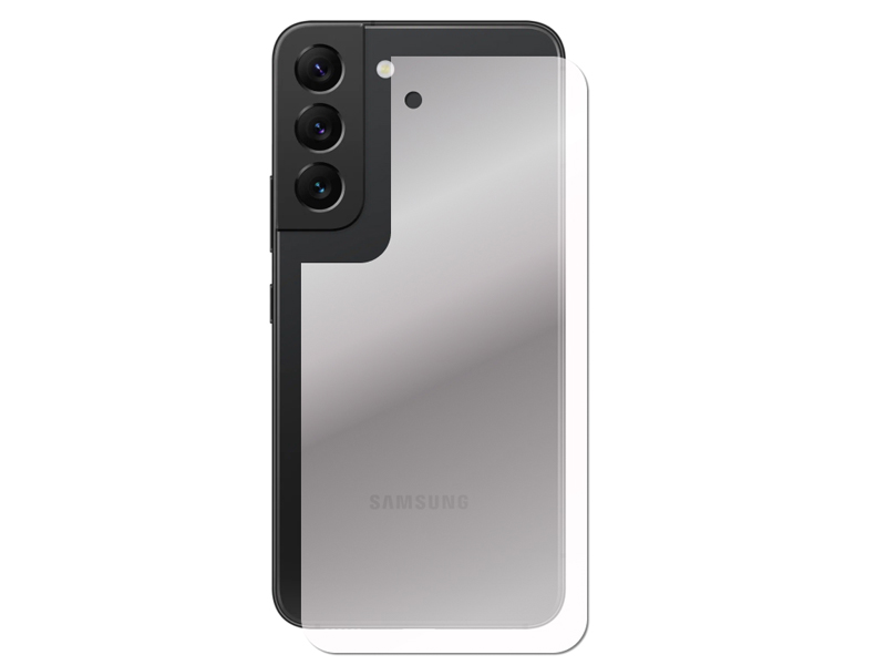 

Гибридное защитное стекло Krutoff для Samsung Galaxy S22 задняя сторона 217799, Samsung Galaxy S22