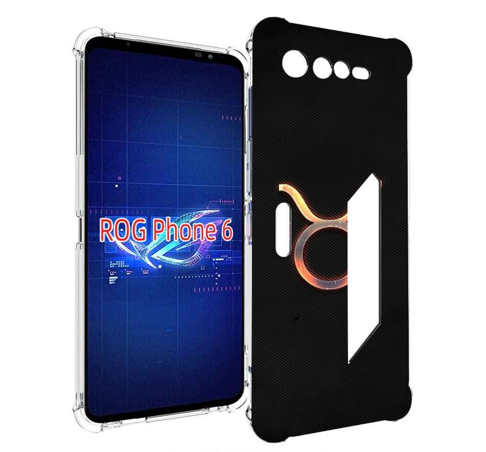 

Чехол MyPads знак зодиака телец 5 для Asus ROG Phone 6, Прозрачный, Tocco