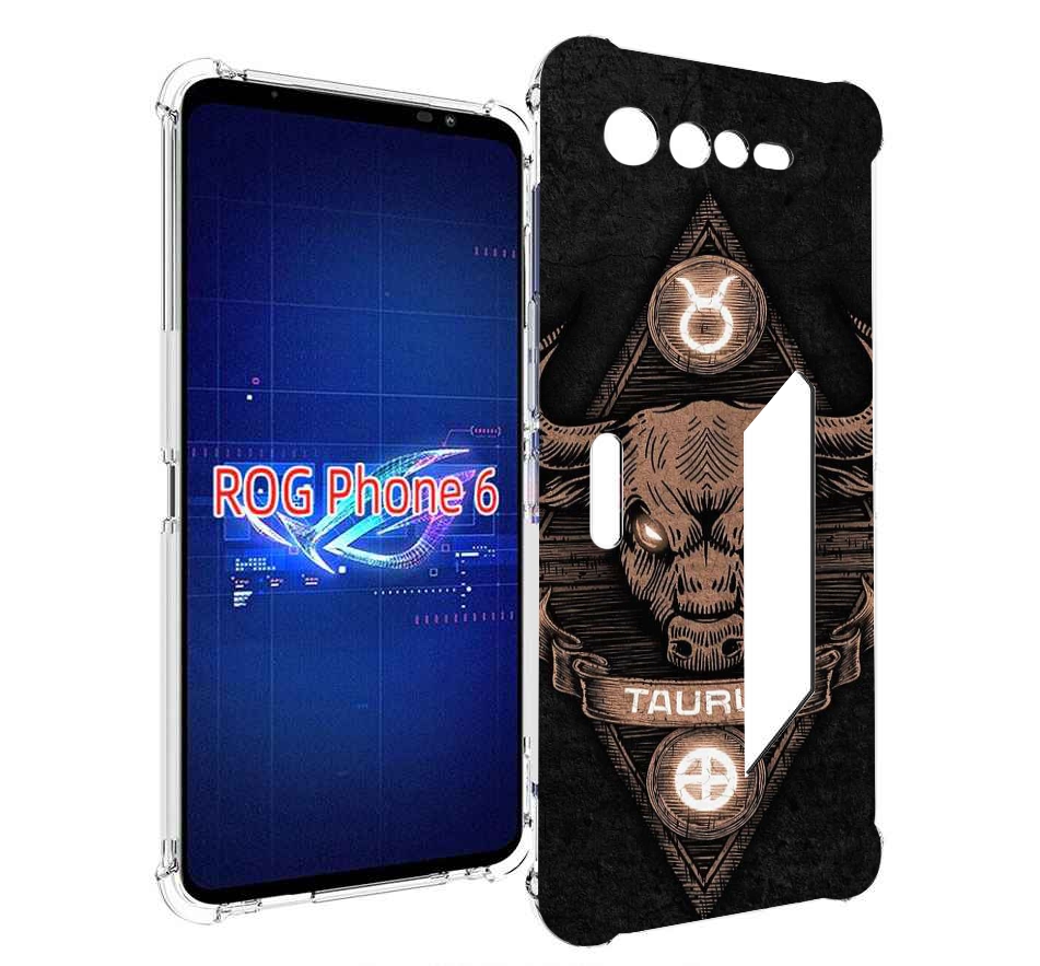 

Чехол MyPads знак зодиака телец 2 для Asus ROG Phone 6, Прозрачный, Tocco