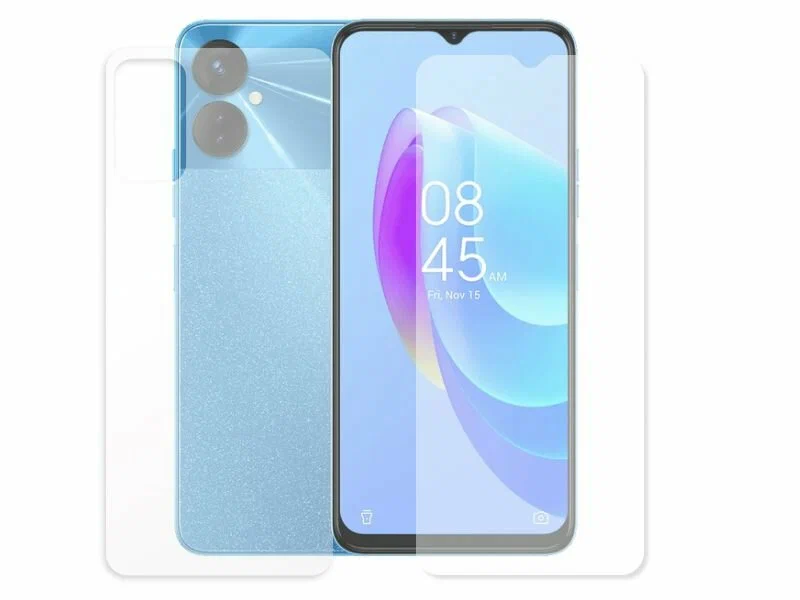 

Гибридное защитное стекло Krutoff для Tecno Spark 9 Pro Front and Back 270459, Tecno Spark 9 Pro