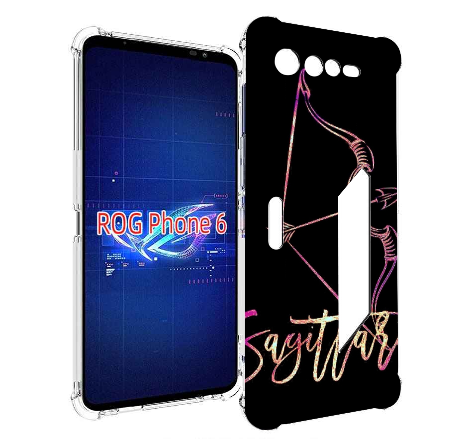 

Чехол MyPads знак зодиака стрелец 3 для Asus ROG Phone 6, Прозрачный, Tocco