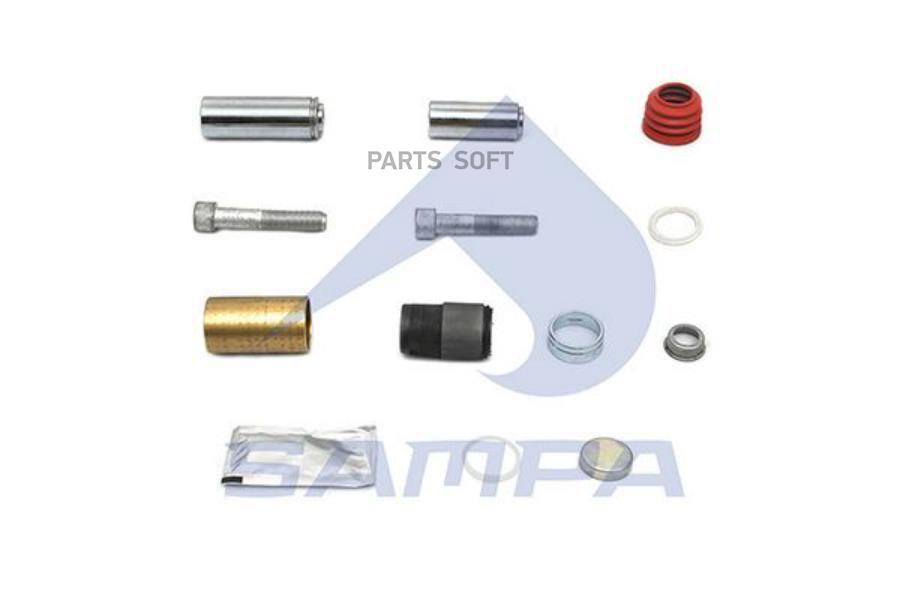 SAMPA SA095.530_р/к дискового тормоза!K001274 (мрп) втулки мет., пыльники, болты \SB6, SB7