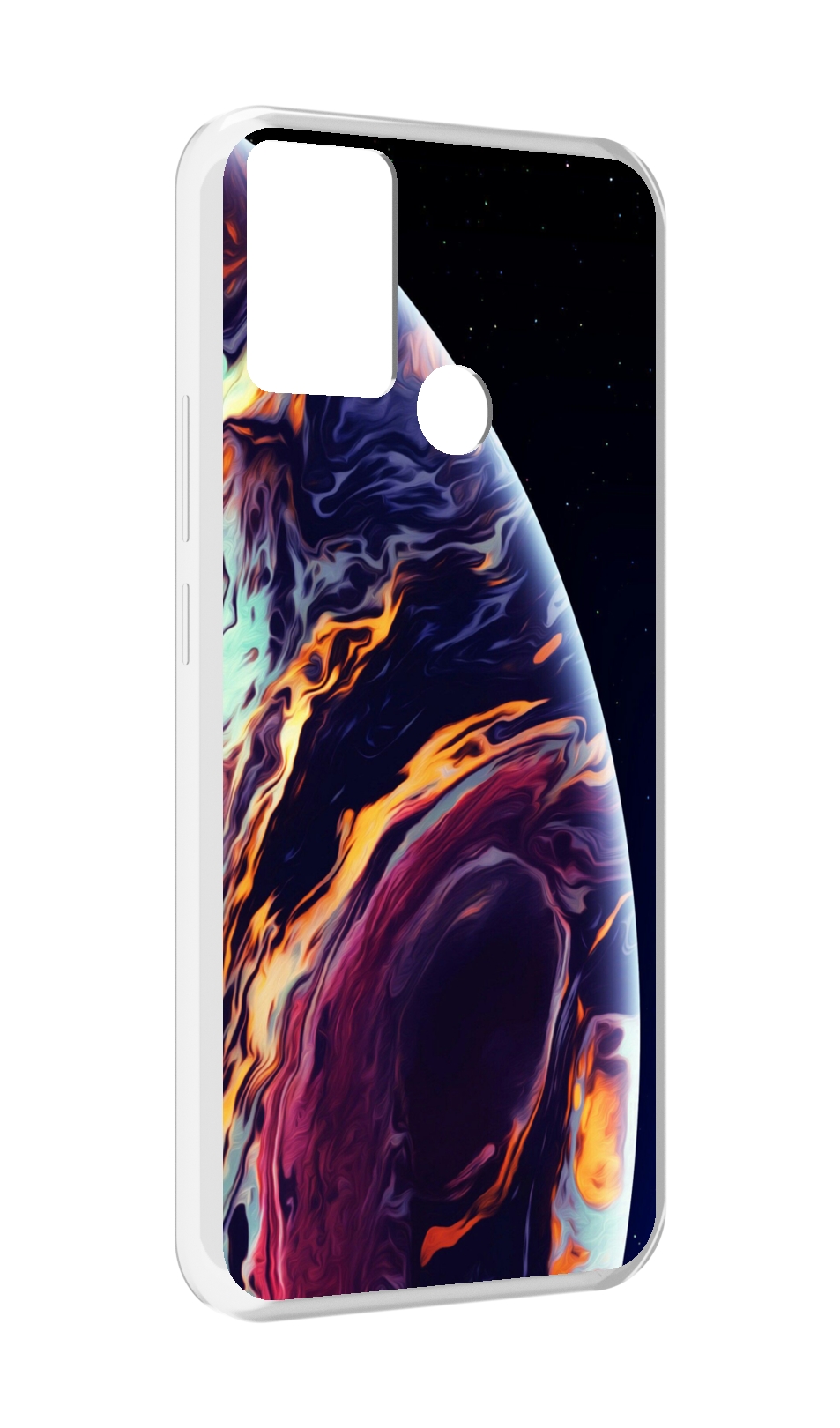 

Чехол MyPads акварельная планета для Infinix Hot 11 Play, Прозрачный, Tocco