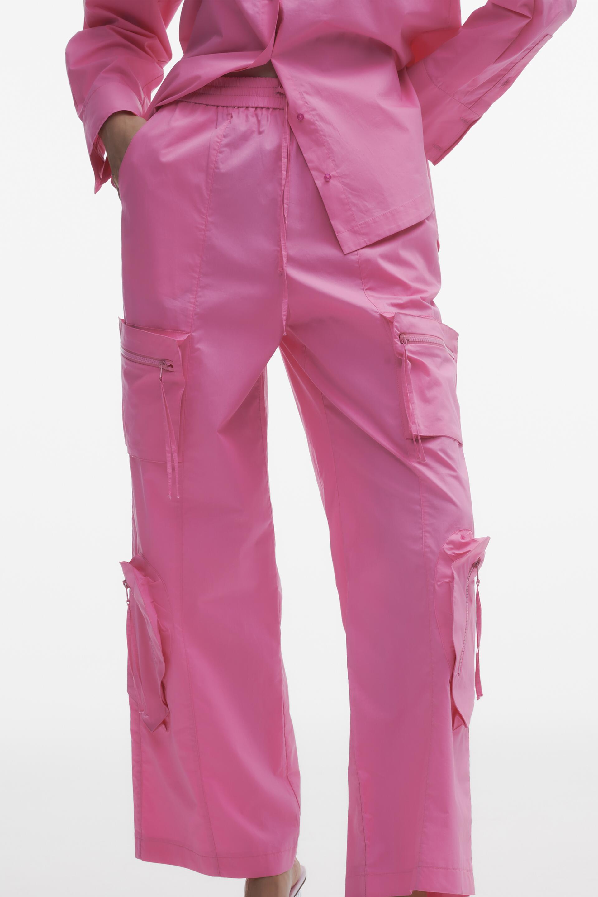 

Брюки женские ZARA 03067405 розовые M (доставка из-за рубежа), Розовый, 03067405
