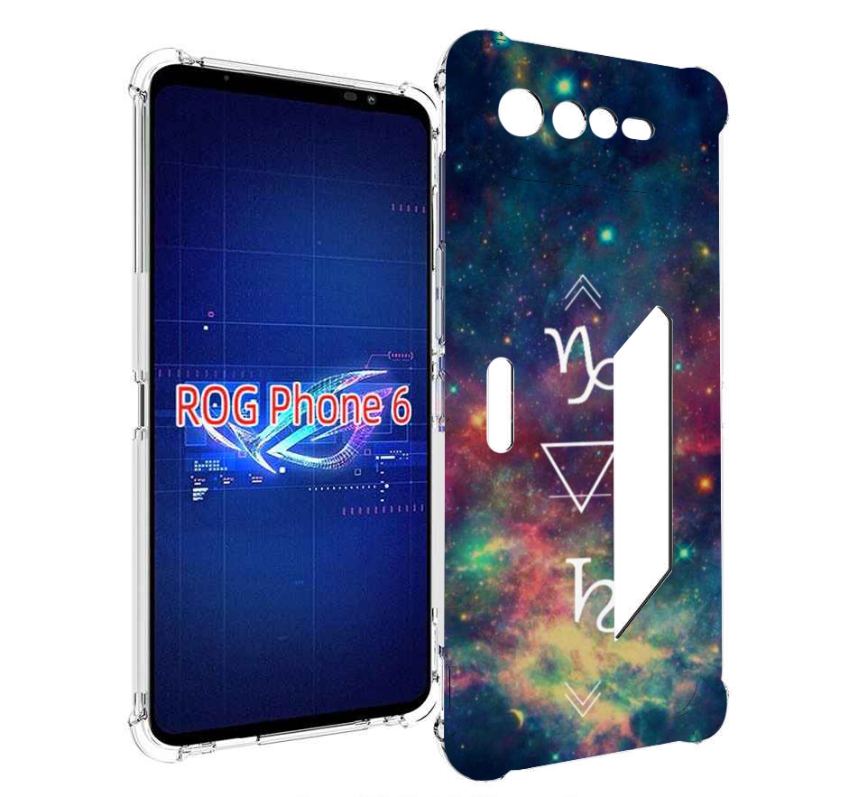 

Чехол MyPads знак зодиака козерог 5 для Asus ROG Phone 6, Прозрачный, Tocco