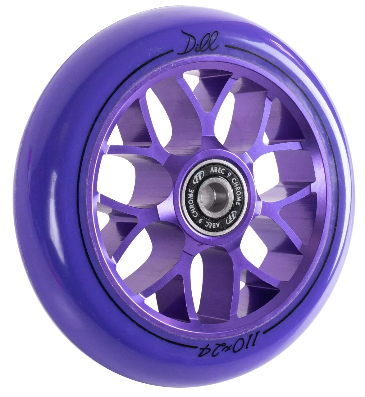 Колесо для самоката X-Treme 110*24мм, Dill, purple