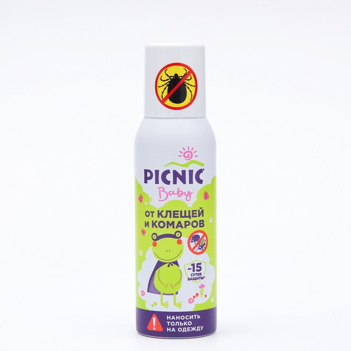 

Аэрозоль от насекомых Picnic Baby 1461079-2p 125 мл, Baby