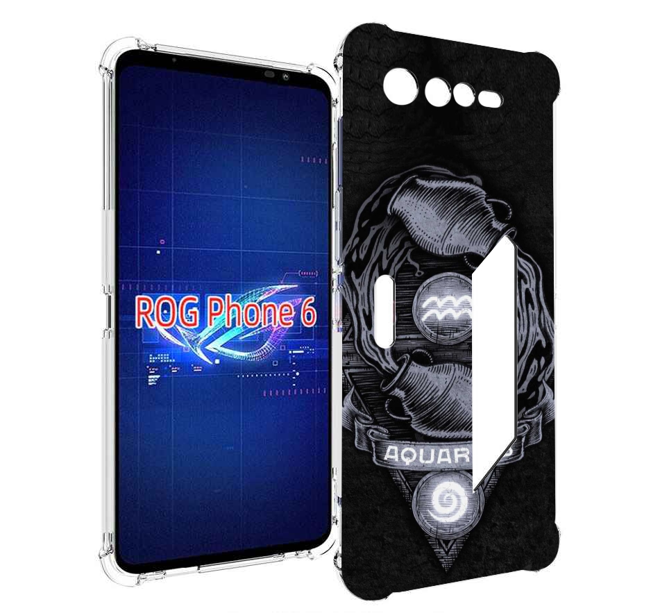 

Чехол MyPads знак зодиака водолеи 6 для Asus ROG Phone 6, Прозрачный, Tocco
