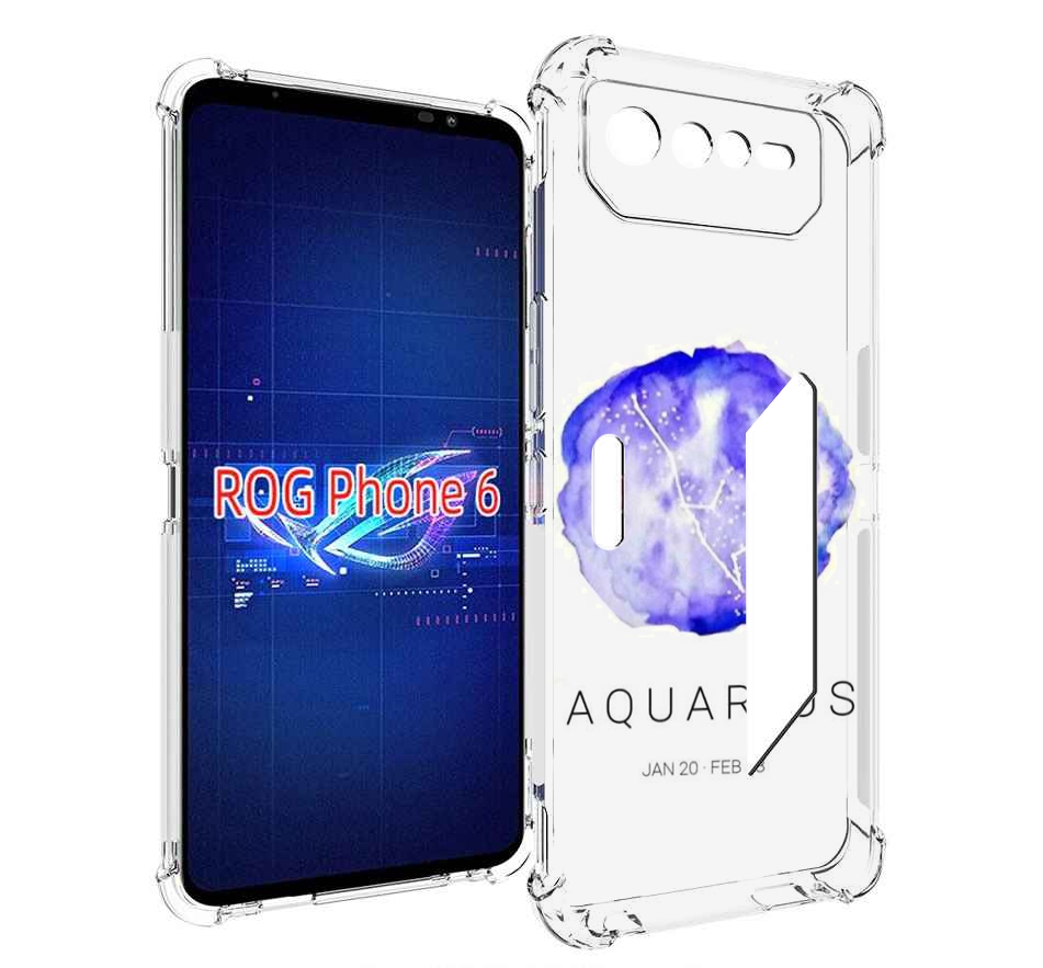 Чехол MyPads знак зодиака водолеи? 5 для Asus ROG Phone 6
