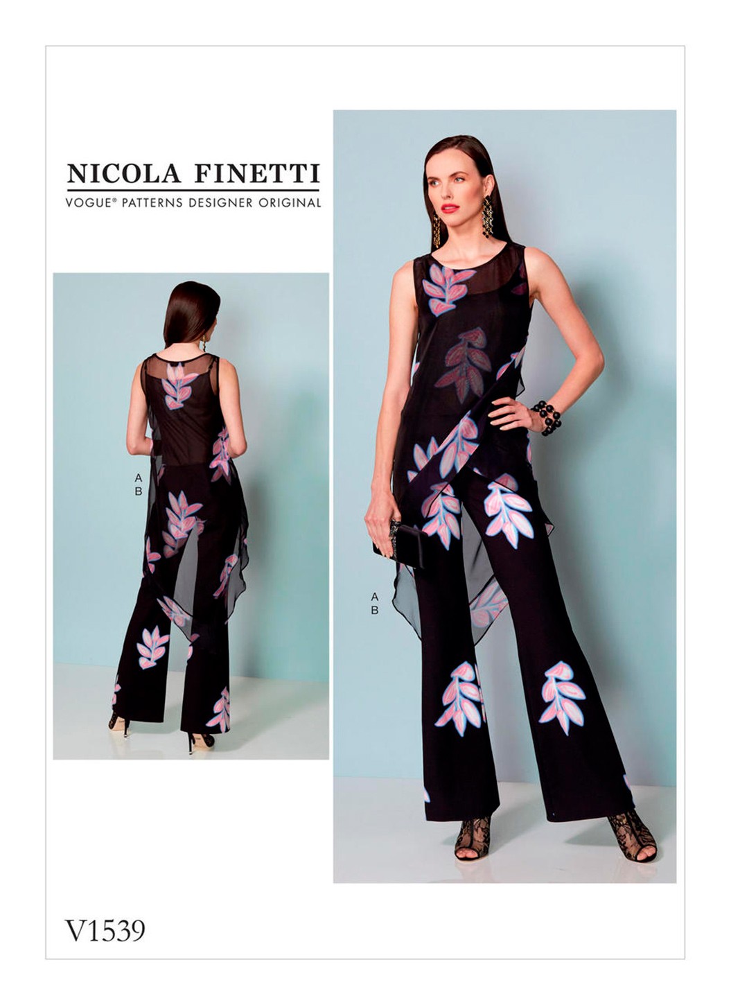 

Выкройка Vogue №1539 — Женский костюм от Nicola Finetti
